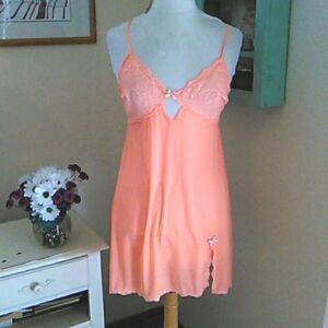 Victoria's Secret Peachy Chemise Nightie